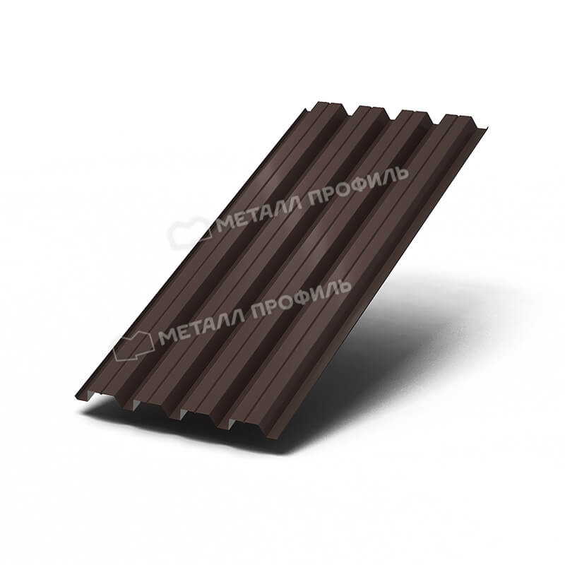 Фото: Профнастил Н60 х 845 - B (VALORI-20-DarkBrown-0.5) в Серпухове