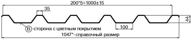 Фото: Профнастил Н60 х 845 - B (PURMAN-20-3005-0.5) в Серпухове