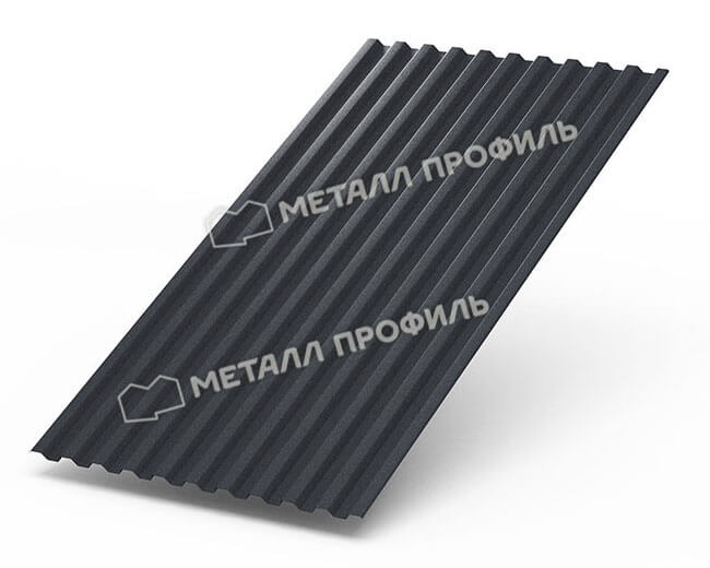 Фото: Профнастил С21 х 1000 - A (Steelmatt-20-7024-0.4±0.08мм) в Серпухове