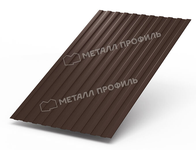 Фото: Профнастил С8 х 1150 - A (Steelmatt-20-8017-0.4±0.08мм) в Серпухове