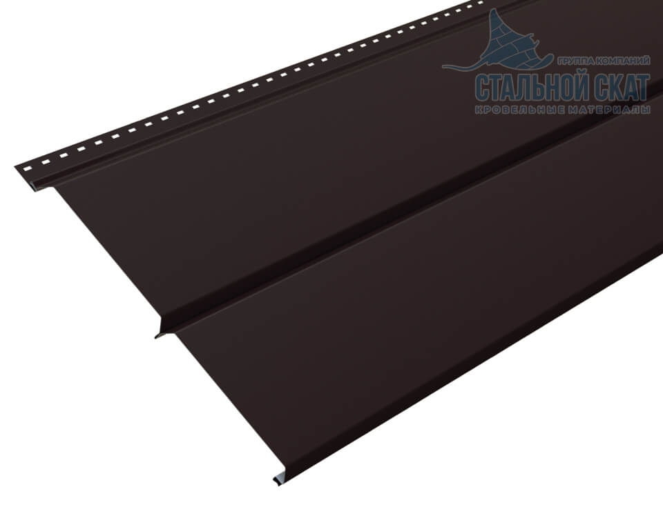 Фото: Сайдинг Lбрус-XL-14х335 (VALORI-20-DarkBrown-0.5) в Серпухове