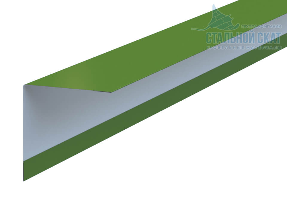 Планка угла наружного 50х50х3000 NormanMP (ПЭ-01-6018-0.5) в Серпухове