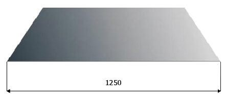 Лист плоский (VALORI-20-DarkGrey-0.5) в Серпухове