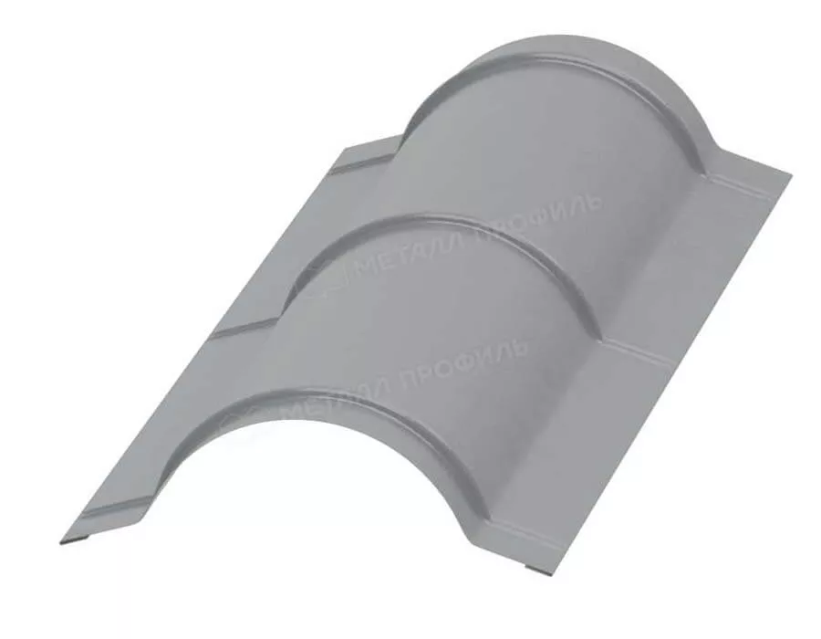 Планка конька круглого R110х2000 (ПЭ-01-7004-0.45) в Серпухове