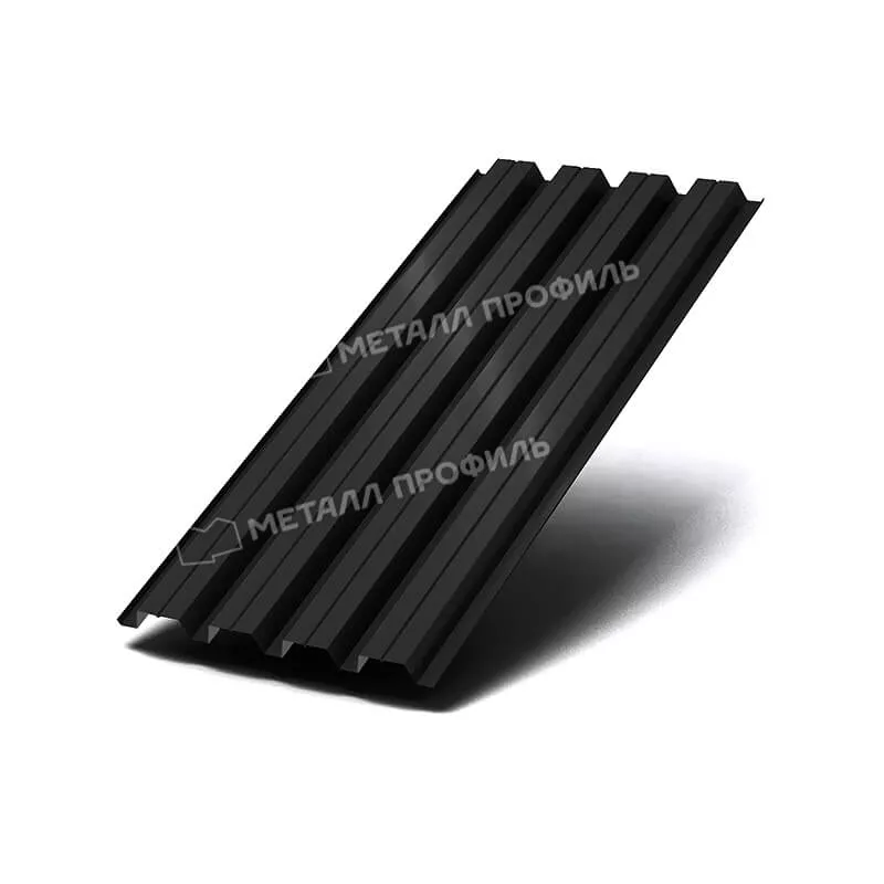 Фото: Профнастил Н60 х 845 - B (PURMAN-20-9005-0.5) в Серпухове