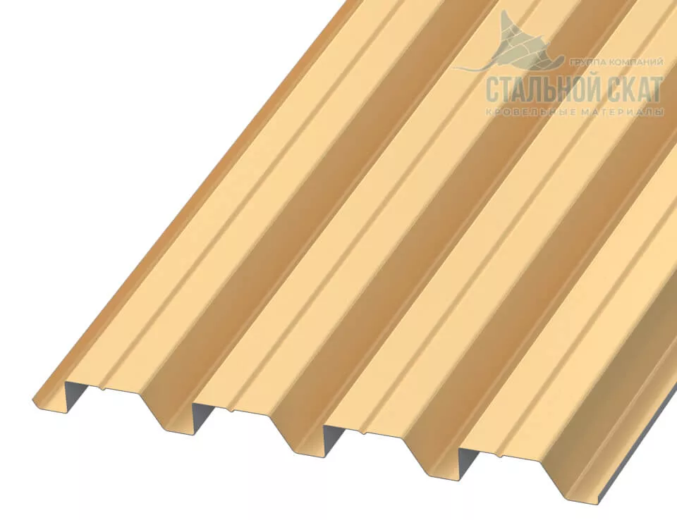 Фото: Профнастил Н60 х 845 - B NormanMP (ПЭ-01-1015-0.5) в Серпухове