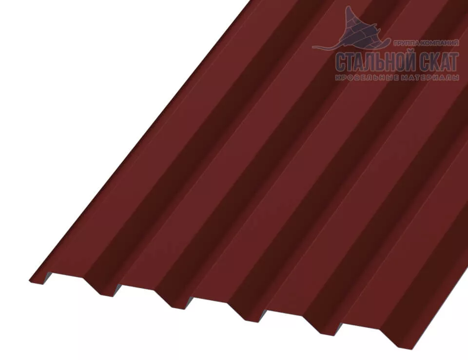 Фото: Профнастил С44 х 1000 - B (PURETAN-20-RR29-0.5) в Серпухове