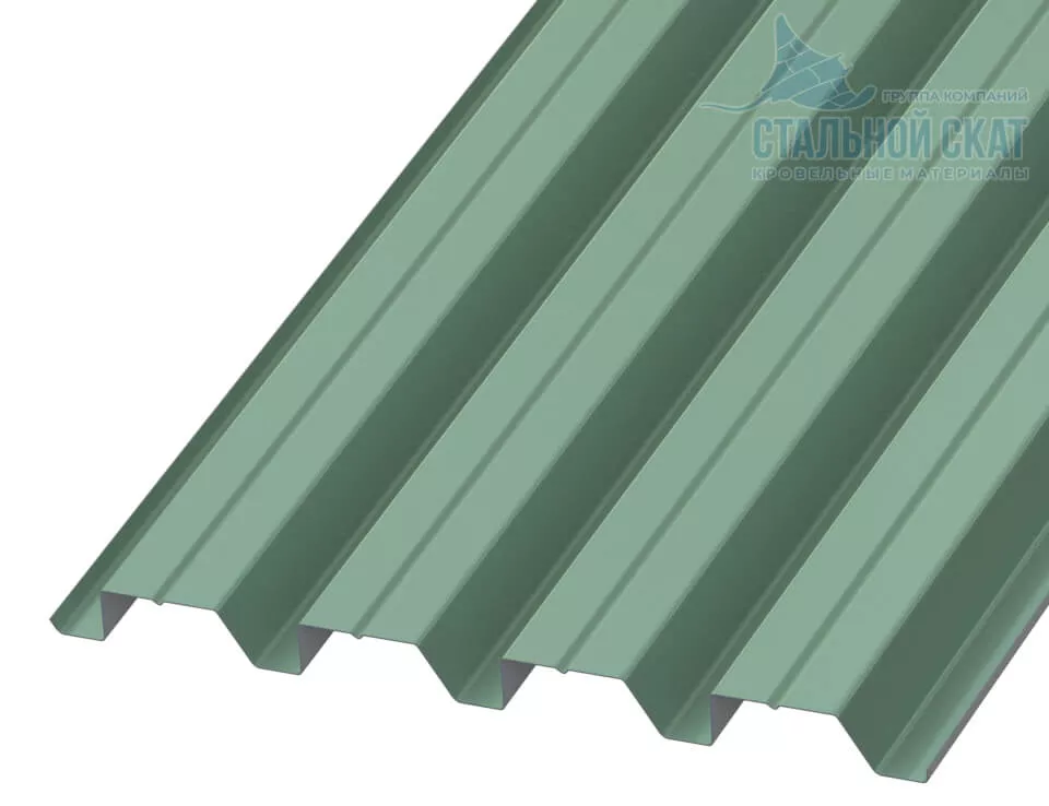 Фото: Профнастил Н60 х 845 - B (PURMAN-20-Tourmalin-0.5) в Серпухове