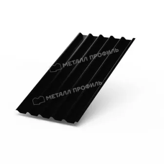 Фото: Профнастил С44 х 1000 - A (PURMAN-20-9005-0.5) в Серпухове