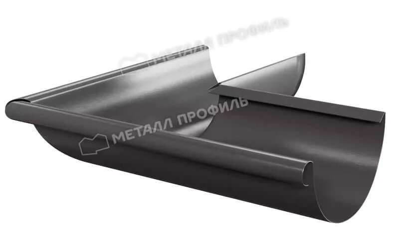 Фото: Угол желоба наружный Foramina PUR D125 (PUR_Д-01-RR32RR32-0.6) в Серпухове
