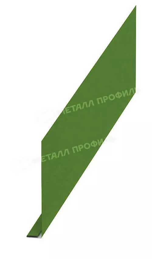 Планка карнизного свеса 250х50х2000 NormanMP (ПЭ-01-6018-0.5) в Серпухове