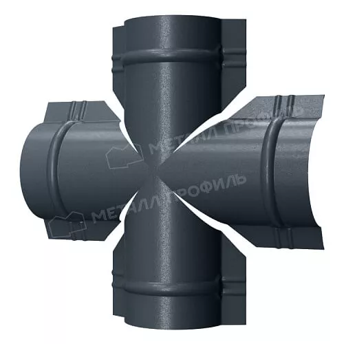 Фото: Четверник для круглого конька R110 (VALORI-20-Grey-0.5) в Серпухове