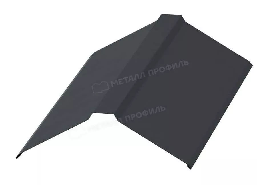 Фото: Планка конька плоского 120х120х2000 (VikingMP E-20-7024-0.5) в Серпухове