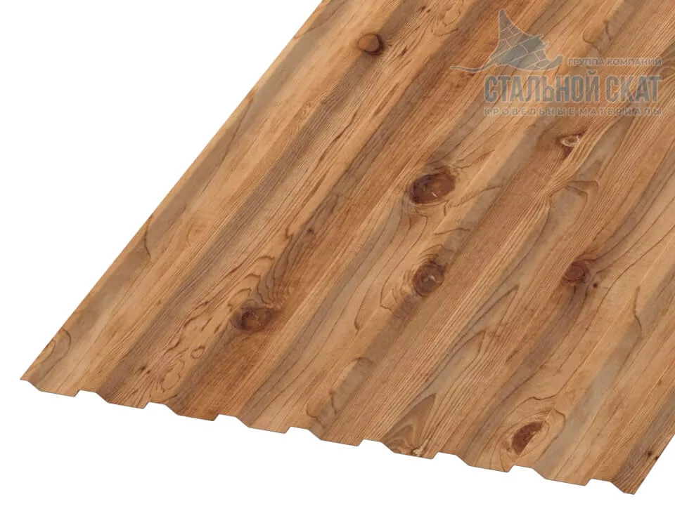 Фото: Профнастил МП20 х 1100 - B (ECOSTEEL_T-01-Кедр-0.5) в Серпухове