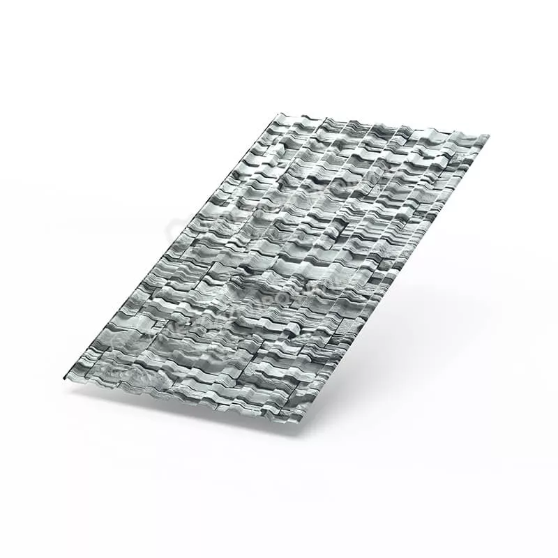 Фото: Профнастил МП20 х 1100 - B (ECOSTEEL-01-Белый камень-0.5) в Серпухове