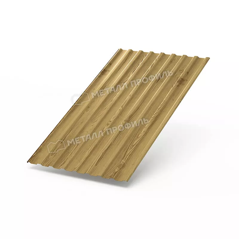 Фото: Профнастил МП20 х 1100 - B (ECOSTEEL-01-Сосна-0.5) в Серпухове