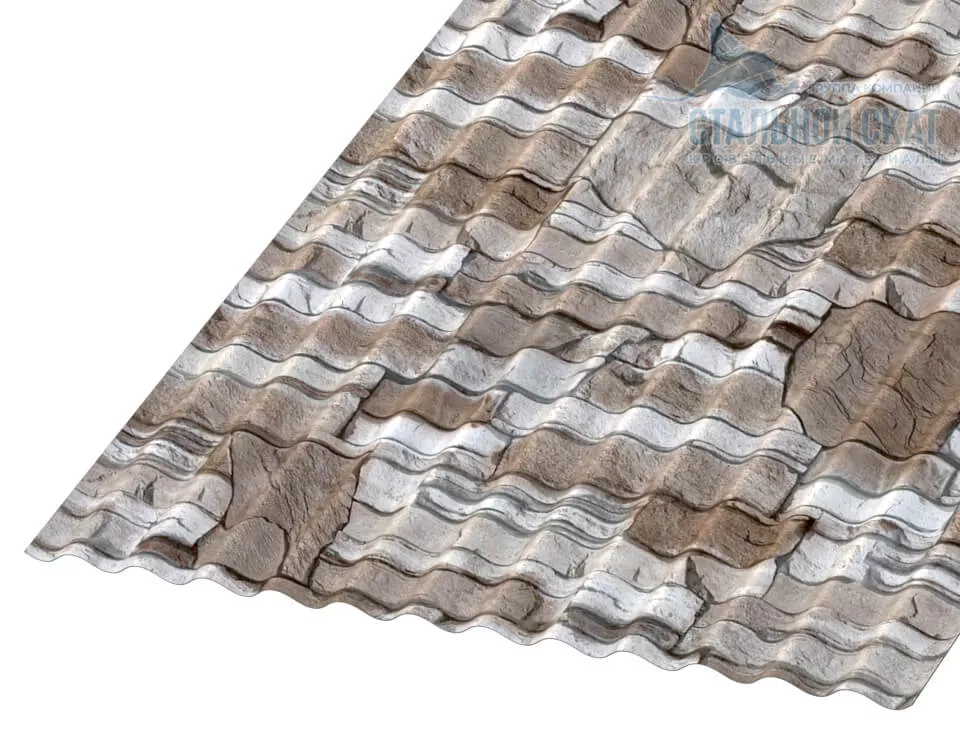 Фото: Профнастил МП18 х 1100 - B (ECOSTEEL-01-Песчаник-0.5) в Серпухове