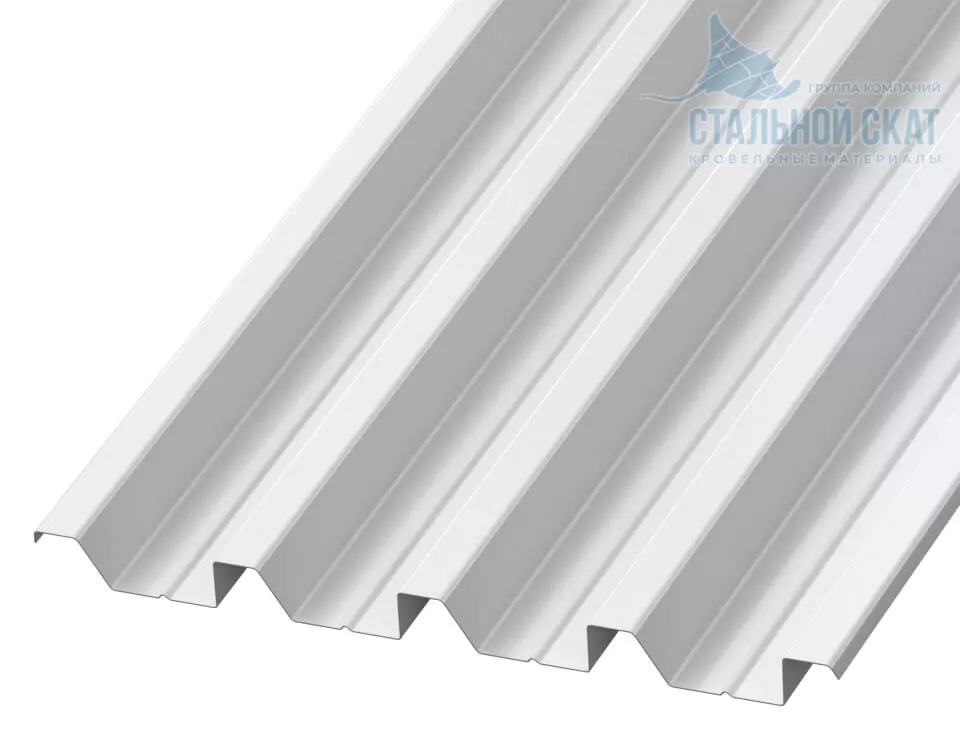 Профнастил Н60 х 845 - A (ПЭ-01-9003-1) в Серпухове