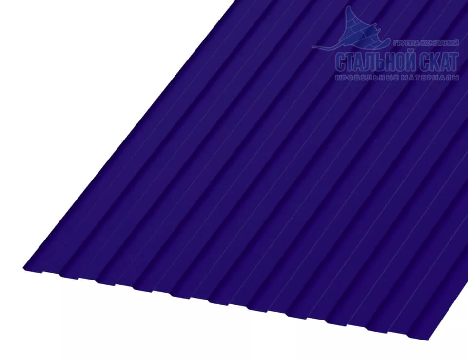 Фото: Профнастил С8 х 1150 NormanMP - B (ПЭ-01-5002-0.5) в Серпухове