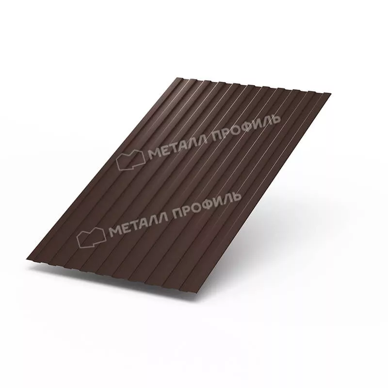Фото: Профнастил С8 х 1150 NormanMP - B (ПЭ-01-8017-0.5) в Серпухове