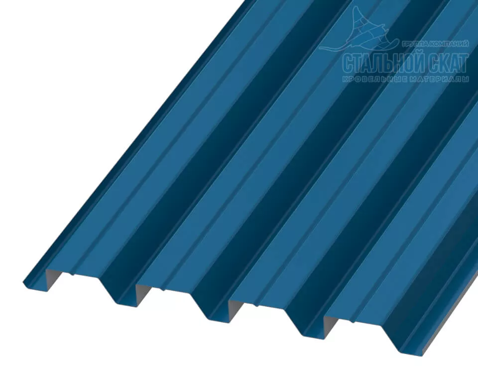 Фото: Профнастил Н60 х 845 - B NormanMP (ПЭ-01-5015-0.5) в Серпухове