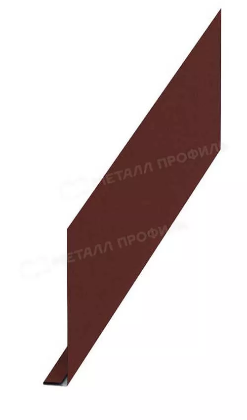 Фото: Планка карнизного свеса 250х50х2000 (PURETAN-20-RR29-0.5) в Серпухове