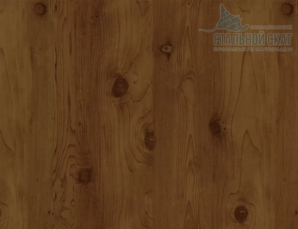 Фото: Планка финишная 48х25х2000 (ECOSTEEL_T-12-Дуб-0.45) в Серпухове