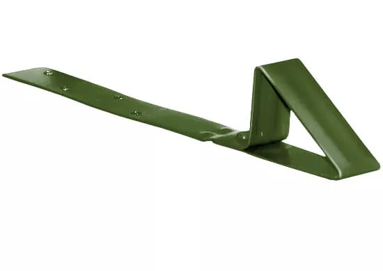 Снегозадержатель Aquasystem для мягкой кровли RAL 6020 зеленый в Серпухове