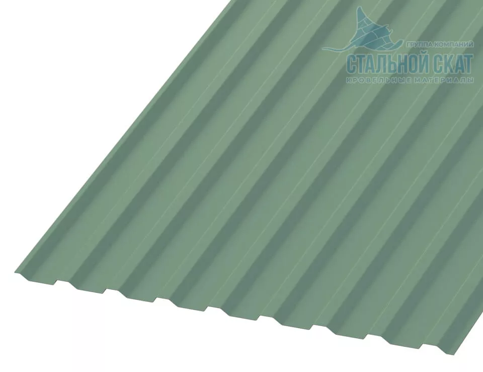 Фото: Профнастил МП20 х 1100 - B (PURMAN-20-Tourmalin-0.5) в Серпухове