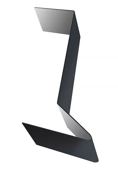 Планка примыкания для мягкой кровли 0,5 Satin Matt RAL 7024 мокрый асфальт (2м) в Серпухове