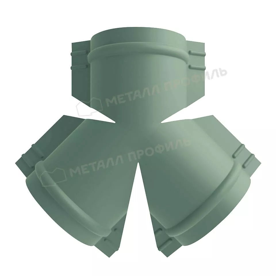 Y-образный тройник для круглого конька R110 (PURMAN-20-Tourmalin-0.5) в Серпухове