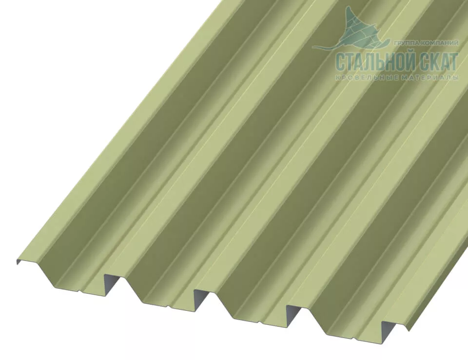 Фото: Профнастил Н60 х 845 - A NormanMP (ПЭ-01-6019-0.5) в Серпухове