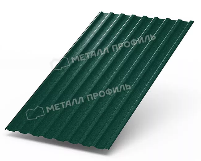 Фото: Профнастил МП20 х 1100 - R Двусторонний (ПЭД-01-6005/6005-0.45) в Серпухове