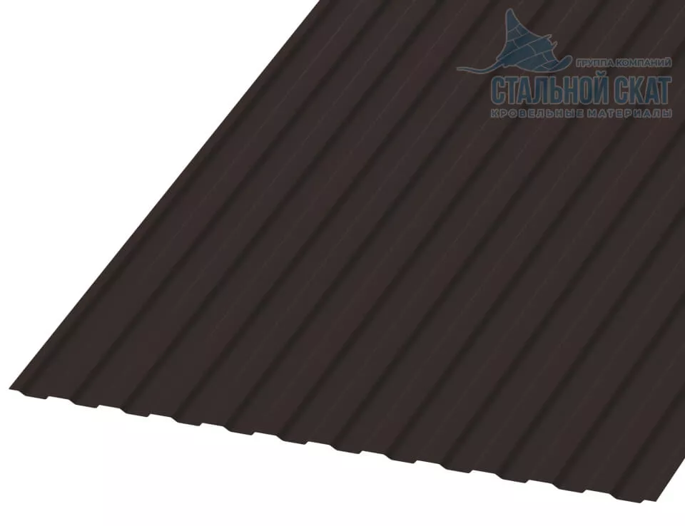 Фото: Профнастил МП10 х 1100 - B (PURMAN-20-RR32-0.5) в Серпухове