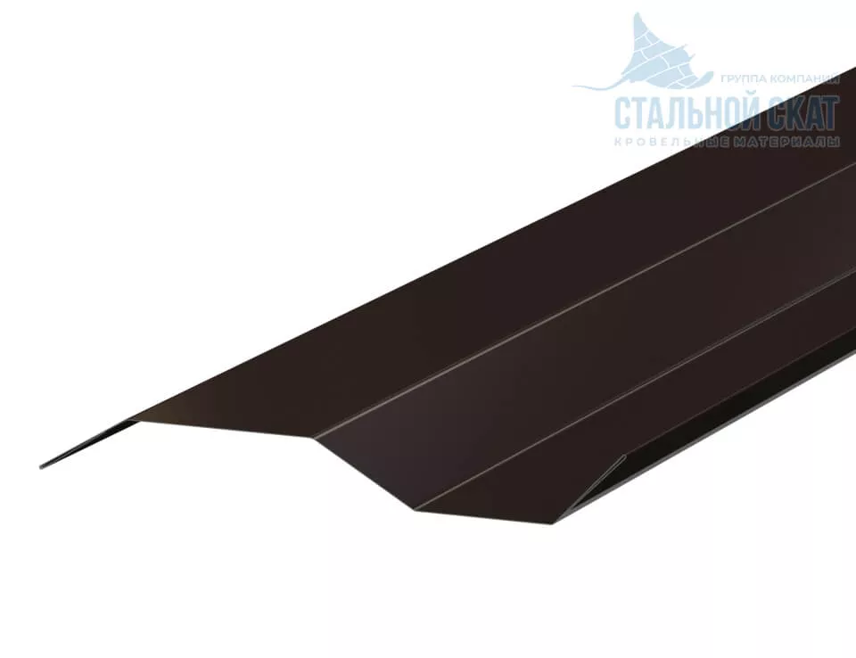 Фото: Планка примыкания в накладку 77х2000 (VALORI-20-DarkBrown-0.5) в Серпухове