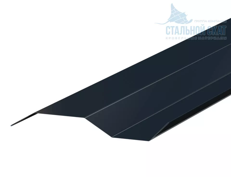 Фото: Планка примыкания в накладку 77х2000 (VALORI-20-DarkGrey-0.5) в Серпухове