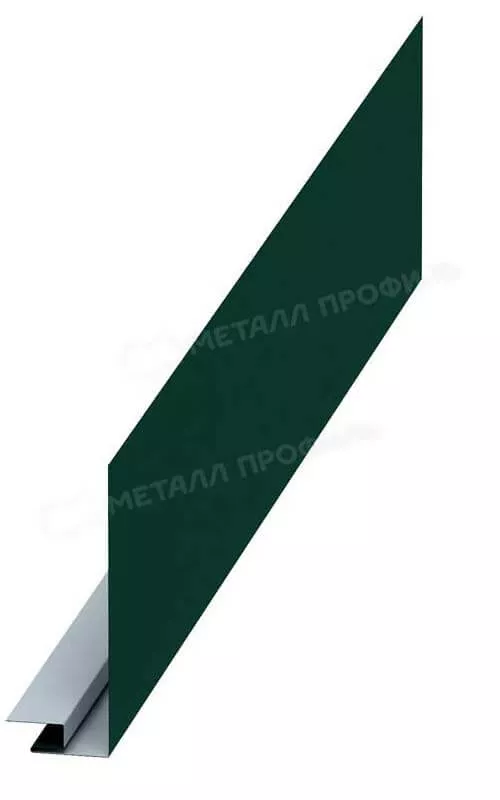Планка карнизного свеса сложная 185х50х2000 (PURMAN-20-6005-0.5) в Серпухове