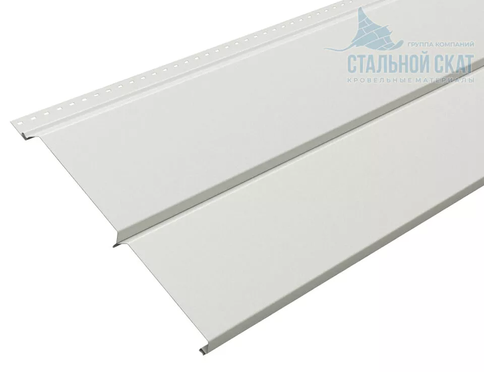 Фото: Сайдинг Lбрус-XL-14х335 NormanMP (ПЭ-01-9002-0.5) в Серпухове