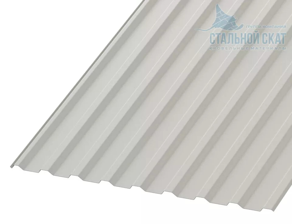 Фото: Профнастил МП20 х 1100 - R NormanMP (ПЭ-01-9002-0.5) в Серпухове