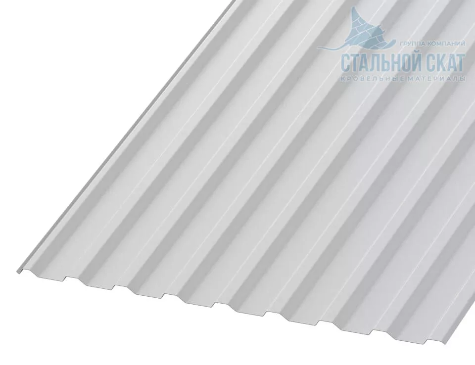 Фото: Профнастил МП20 х 1100 - R NormanMP (ПЭ-01-9003-0.5) в Серпухове