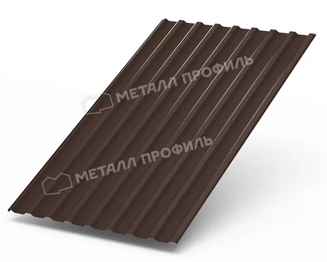 Фото: Профнастил МП20 х 1100 - B Двусторонний (ПЭ_МА_Д-01-8017/8017-0.4±0.08мм) в Серпухове