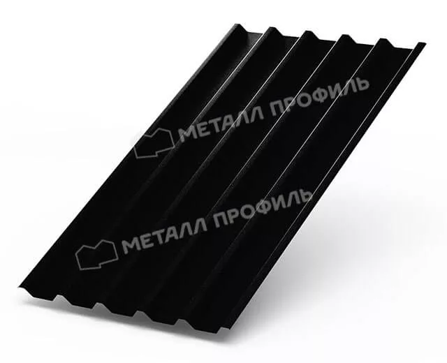 Фото: Профнастил С44 х 1000 - B NormanMP (ПЭ-01-9005-0.5) в Серпухове