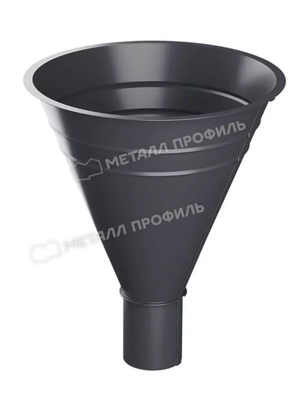 Фото: Воронка водосборная D100/300 Foramina Freeze (FRZ_D-01-GreyGrey-0.6) в Серпухове