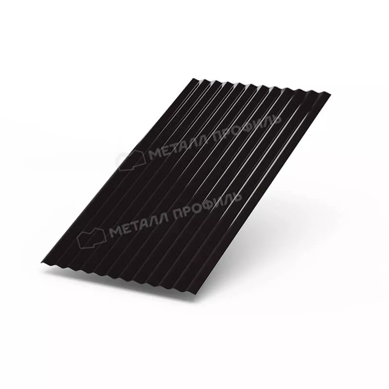 Фото: Профнастил МП18 х 1100 - B (VALORI-20-DarkBrown-0.5) в Серпухове