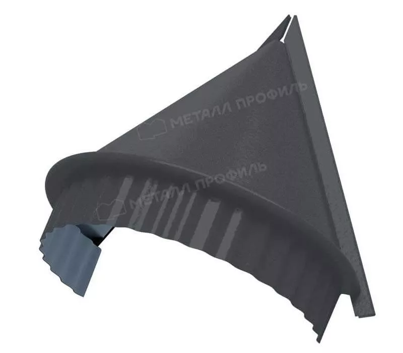 Заглушка конька круглого конусная (PureTech_Mat-20-7024-0.5) в Серпухове