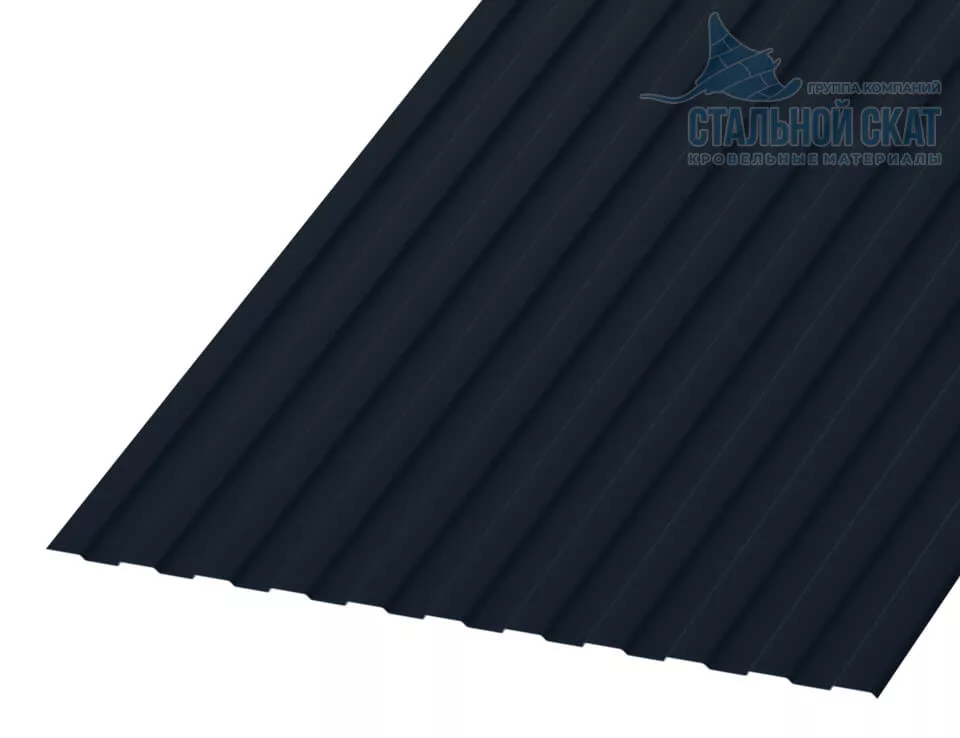 Фото: Профнастил С8 х 1150 - A (VALORI-20-DarkGrey-0.5) в Серпухове