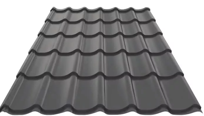 Металлочерепица МП Ламонтерра-XL (PURETAN-20-RR23-0.5) в Серпухове