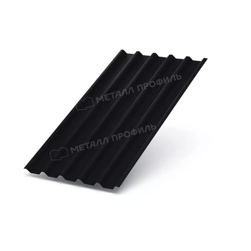 Фото: Профнастил С44 х 1000 - B (VALORI-20-DarkGrey-0.5) в Серпухове