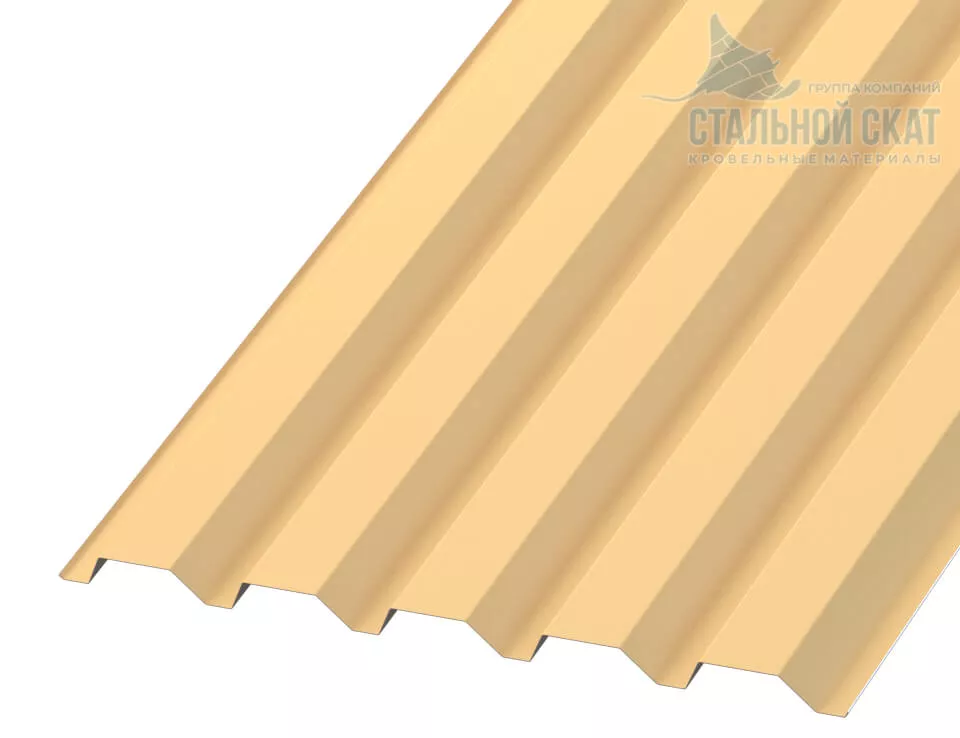 Фото: Профнастил С44 х 1000 - B NormanMP (ПЭ-01-1015-0.5) в Серпухове