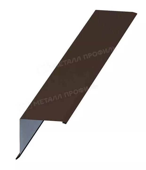 Планка торцевая 95х120х2000 (ПЭ-01-8017-0.4) в Серпухове